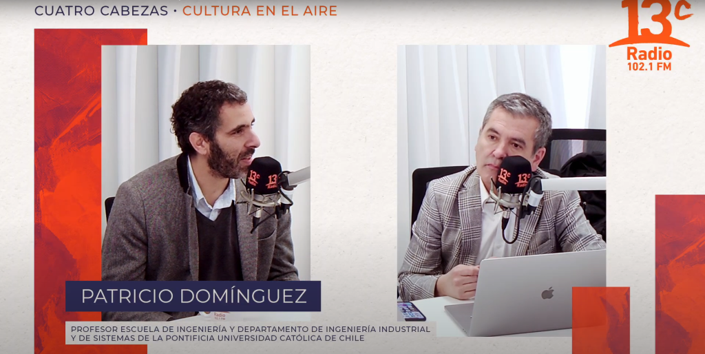 El académico del Departamento de Ingeniería Industrial y de Sistemas fue invitado al espacio a radial para conversar sobre la migración y sus efectos en la economía chilena.